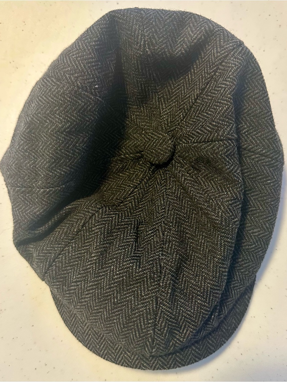 herringbone scally cap
